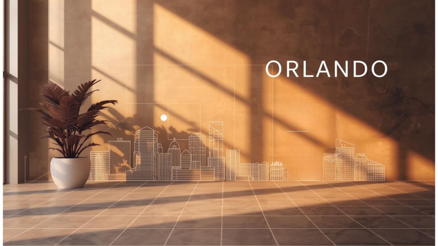 Abstract brand graphic representing structured digital growth and acceleration