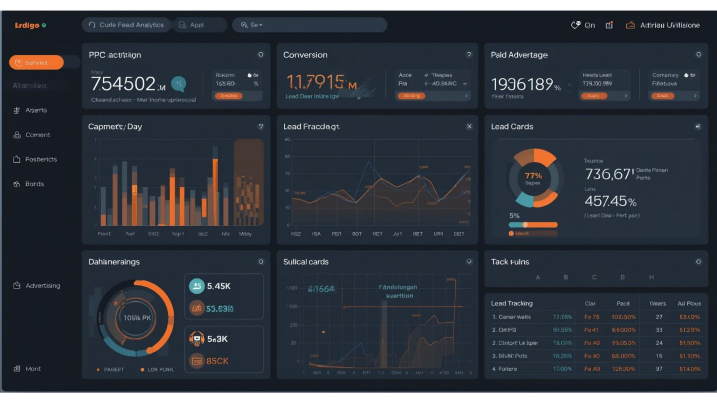 Google Ads campaign dashboard built to generate qualified leads