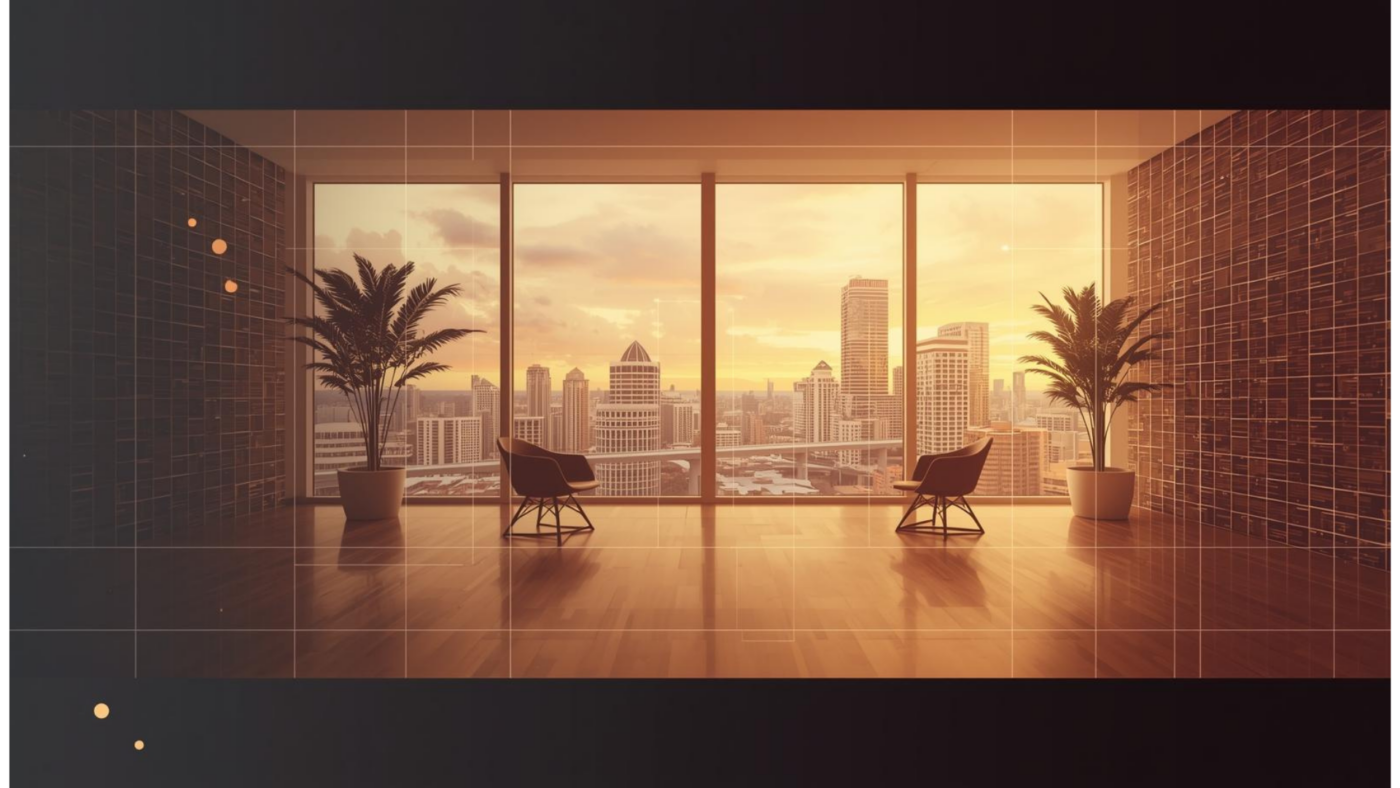 Professional workspace graphic for contacting American WebDev Co. in Orlando